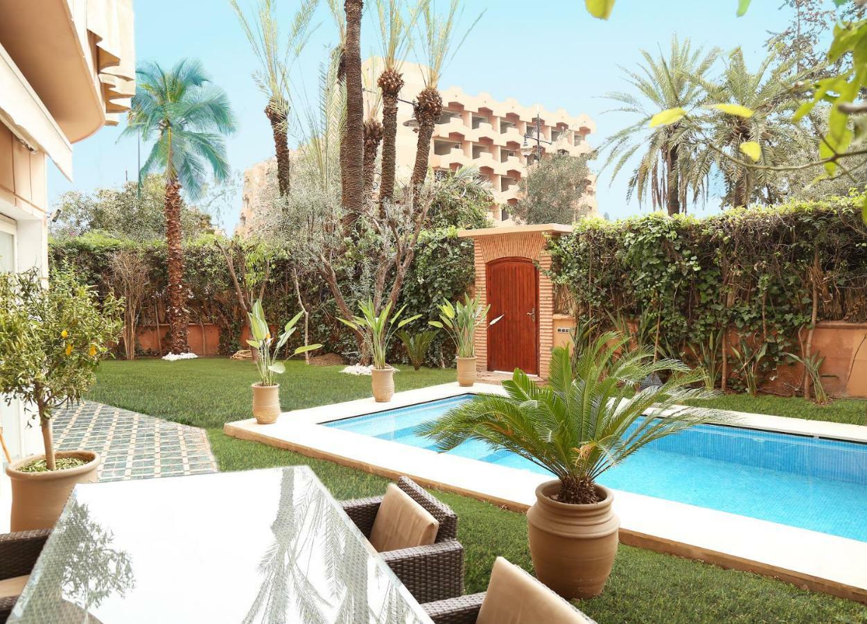 The Ruby Apartment With Private Swimming Pool - Hivernage Quarter - By Goldex Marrakech Marrakesh Exterior photo
